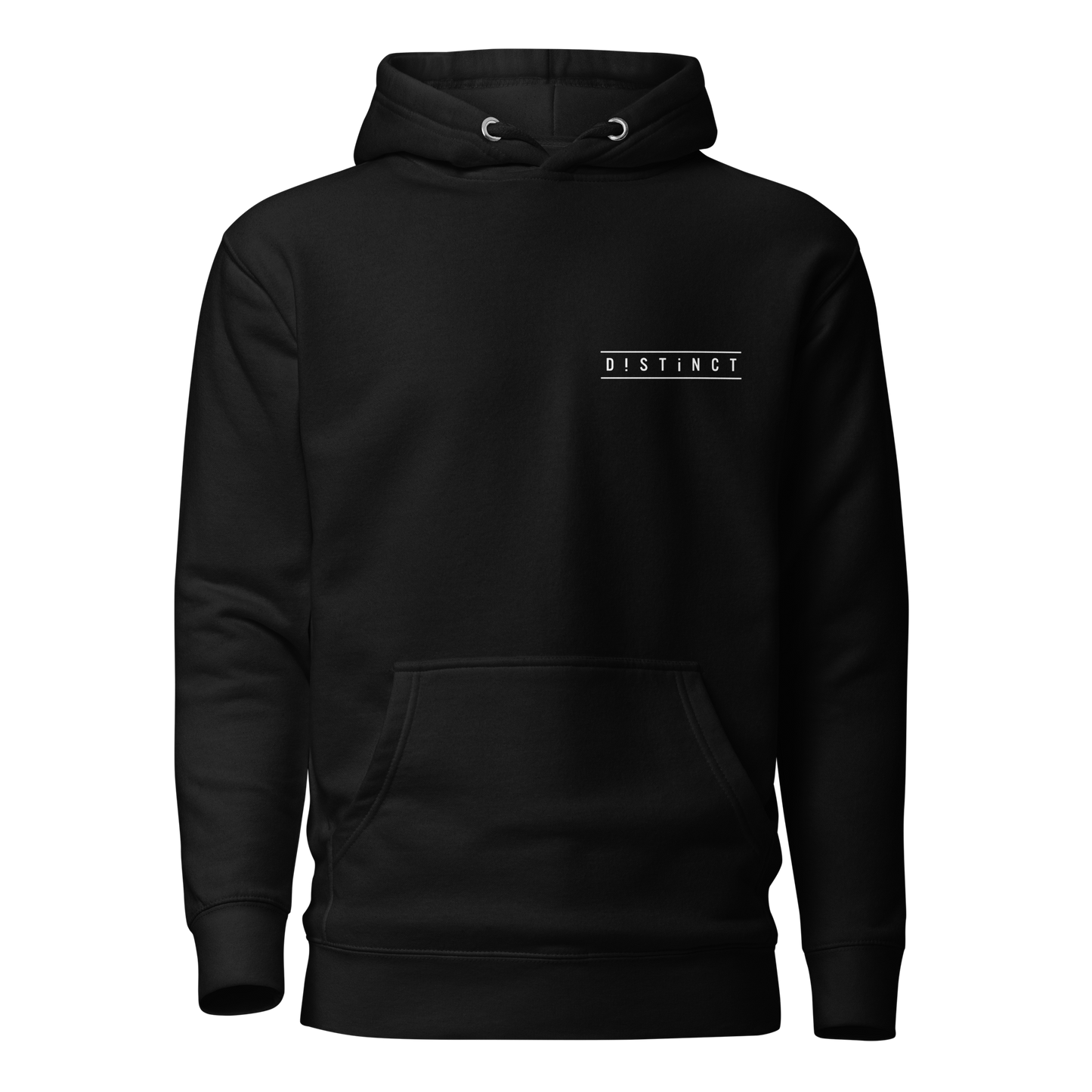 Distinct Premium Black Hoodie