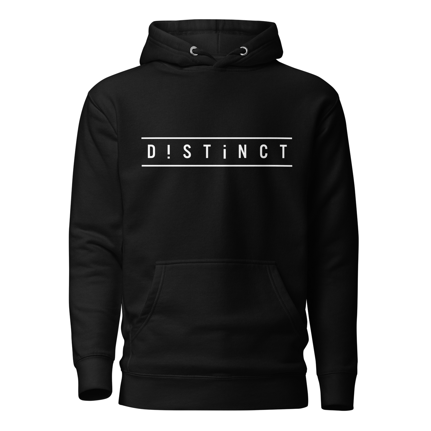 Distinct Black Hoodie