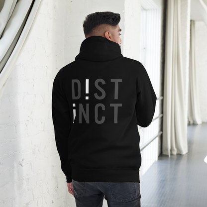 Distinct Premium Black Hoodie